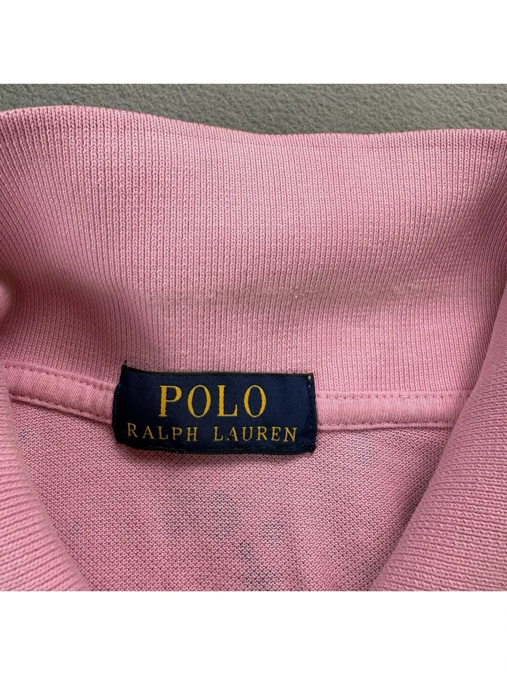 Polo Ralph Lauren Paint Splatter Big Pony Polo Shirt Size Small (?) Pink